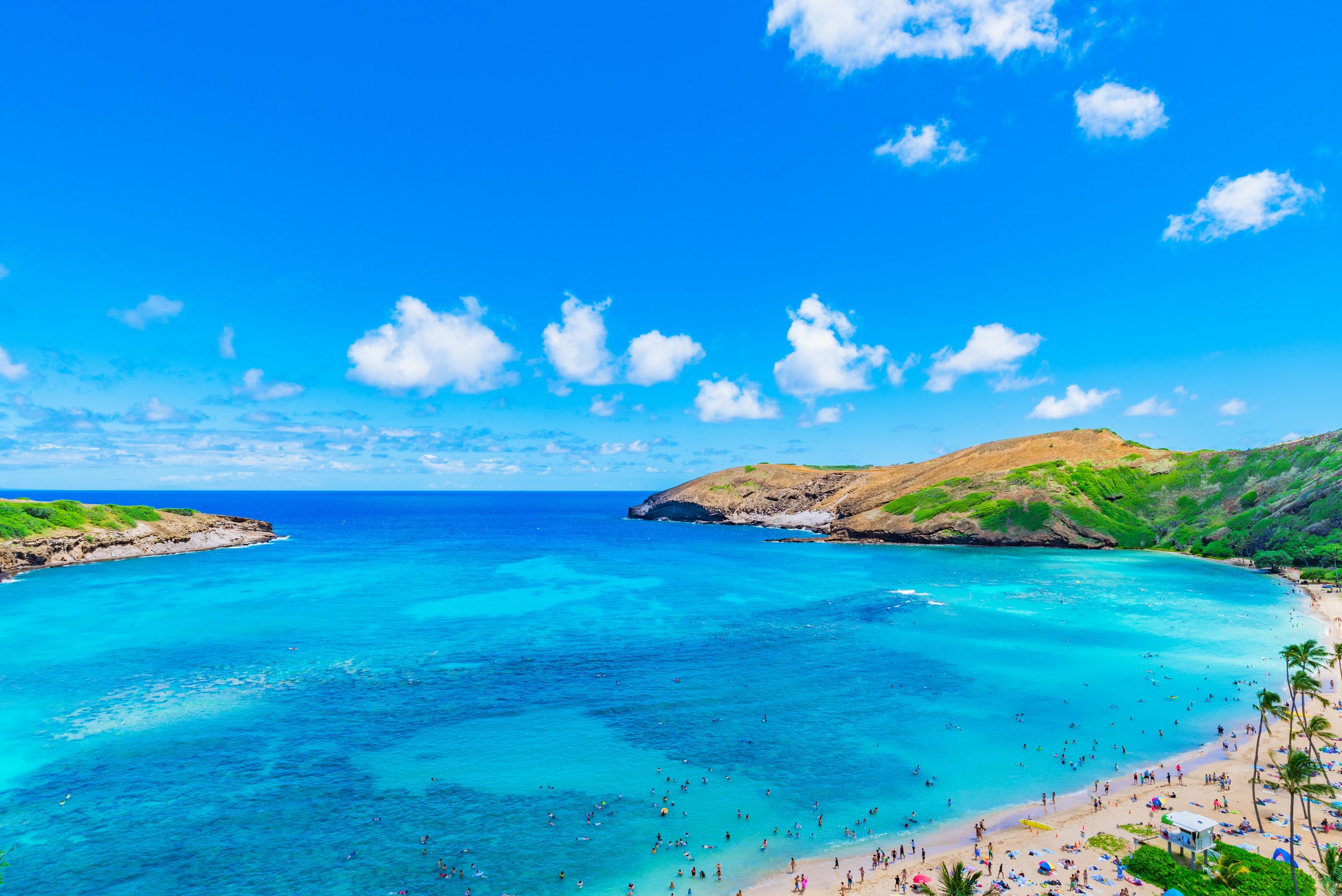 Enjoying Paradise in Hawaii at Hanauma Bay